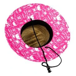 Pink Whitney Straw Lifeguard Hat 5 Pink Whitney Straw Lifeguard Hat -Hockey Discount Store bar stool sports hats pink whitney straw lifeguard hat osfm 30331896037442