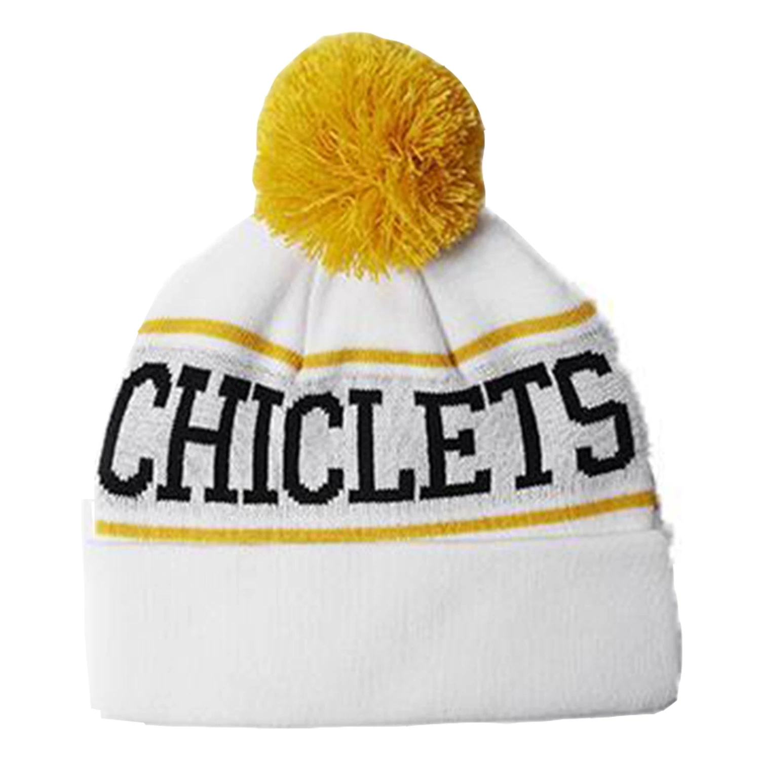 Spittin' Chiclets Pom Script Toque 2 Spittin' Chiclets Pom Script Toque - Image 2