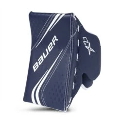 Bauer Vapor X2.7 Junior Goalie Blocker -Hockey Discount Store bauer blockers bauer vapor x2 7 junior goalie blocker navy regular 28741218631746