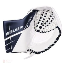Bauer Supreme UltraSonic Senior Goalie Catcher -Hockey Discount Store bauer catchers bauer supreme ultrasonic senior goalie catcher white navy regular 28743621869634