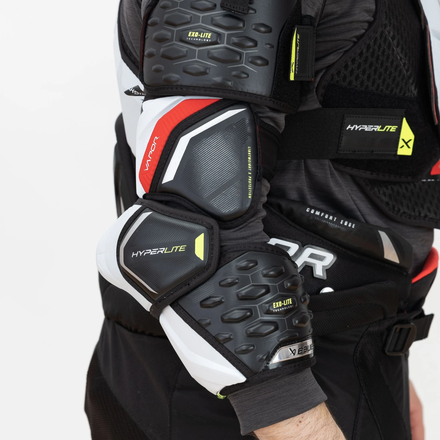 Bauer Vapor Hyperlite Intermediate Hockey Elbow Pads 2 Bauer Vapor Hyperlite Intermediate Hockey Elbow Pads - Image 2
