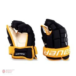 Bauer Nexus N2900 Senior Hockey Gloves -Hockey Discount Store bauer gloves bauer nexus n2900 senior hockey gloves black gold 13 28743790297154