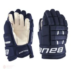 Bauer Pro Series Junior Hockey Gloves -Hockey Discount Store bauer gloves bauer pro series junior hockey gloves navy 10 28743836434498