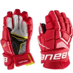Bauer Supreme 3S Intermediate Hockey Gloves -Hockey Discount Store bauer gloves bauer supreme 3s intermediate hockey gloves red 12 28743838400578