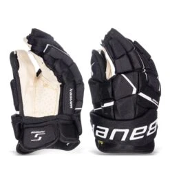 Bauer Supreme M5 Pro Intermediate Hockey Gloves -Hockey Discount Store bauer gloves bauer supreme m5 pro intermediate hockey gloves black white 12 30597265326146