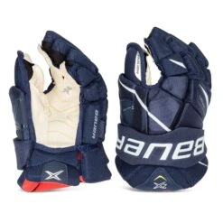 Bauer Vapor 2X Senior Hockey Gloves -Hockey Discount Store bauer gloves bauer vapor 2x senior hockey gloves navy 13 28743795769410