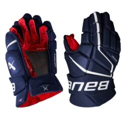 Bauer Vapor 3X Intermediate Hockey Gloves -Hockey Discount Store bauer gloves bauer vapor 3x intermediate hockey gloves navy 12 29160828698690