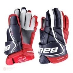 Bauer Vapor X900 Lite Senior Hockey Gloves -Hockey Discount Store bauer gloves bauer vapor x900 lite senior hockey gloves navy red white 14 28743800258626