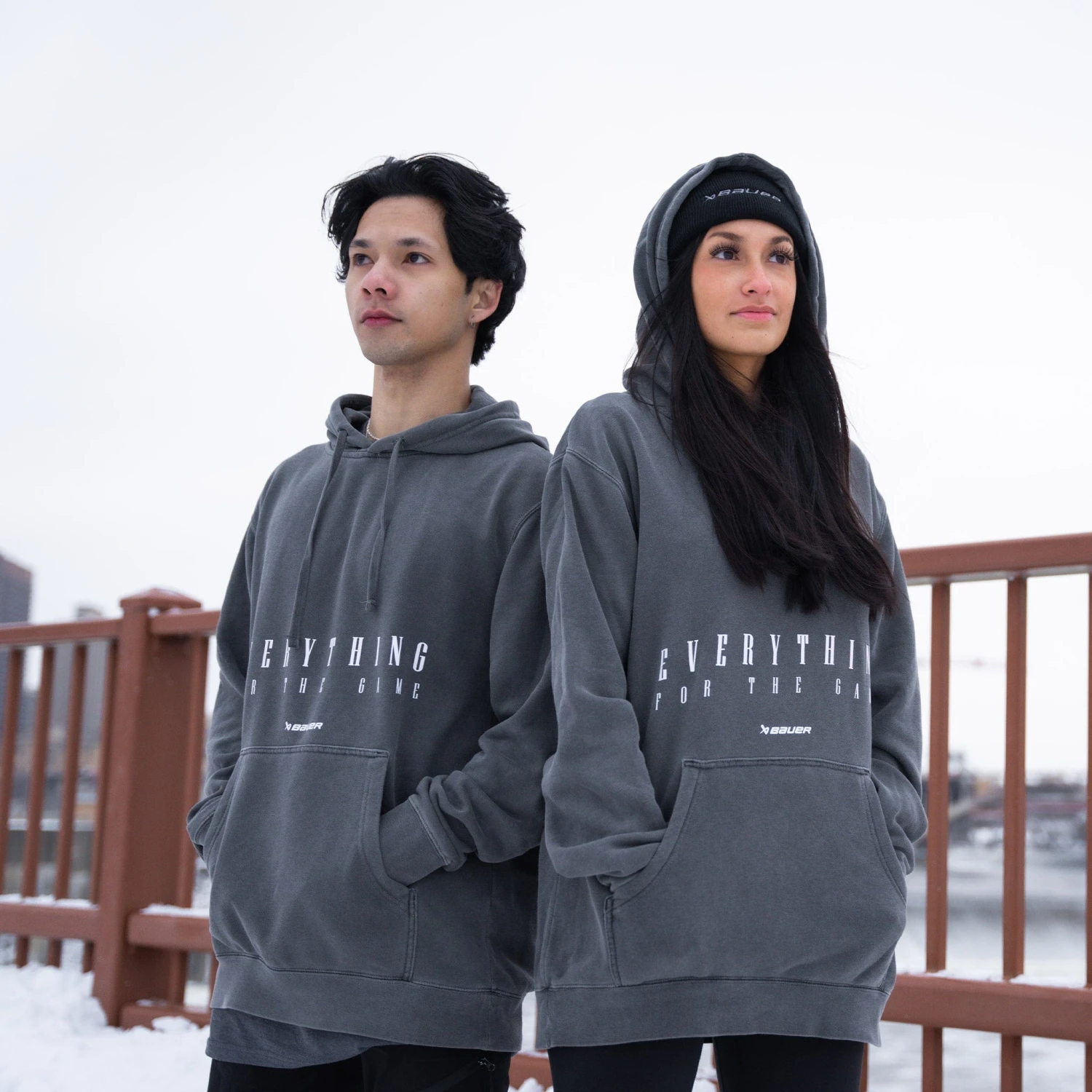 Bauer EFG Launch Mens Hoodie 2 Bauer EFG Launch Mens Hoodie - Image 2