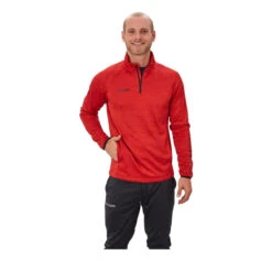 Bauer Vapor Fleece Junior 1/4 Zip Jacket -Hockey Discount Store bauer quarter zips bauer vapor fleece junior 1 4 zip jacket red xl 28744284962882