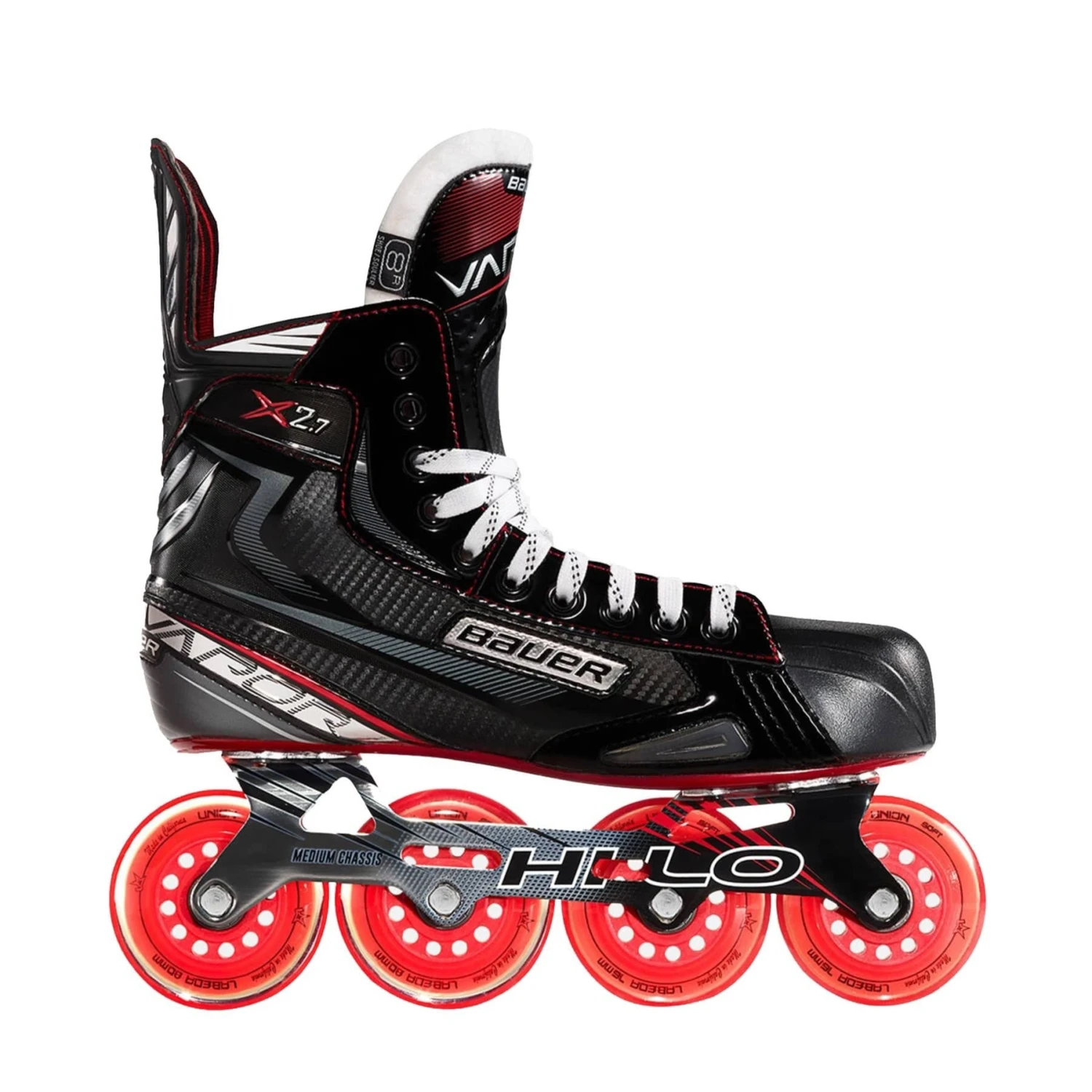 Bauer Vapor X2.7R Junior Roller Hockey Skates 1 Bauer Vapor X2.7R Junior Roller Hockey Skates