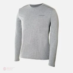 Bauer FlyLite Longsleeve Men's Shirt -Hockey Discount Store bauer shirts bauer flylite longsleeve men s shirt grey xxl 13238307848258