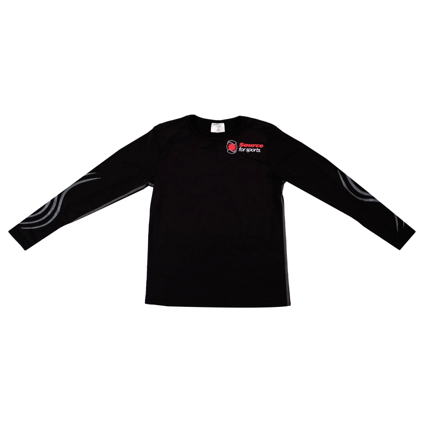 Blue Sports Compression Long Sleeve Youth Shirt 2 Blue Sports Compression Long Sleeve Youth Shirt - Image 2