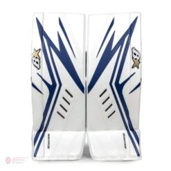 Brian's OPTiK X2 Junior Goalie Leg Pads -Hockey Discount Store brian s leg pads brian s optik x2 junior goalie leg pads white blue 27 1 28744291221570