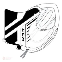 CCM Axis A1.5 Junior Goalie Catcher -Hockey Discount Store ccm catchers ccm axis a1 5 junior goalie catcher white white black black regular 28743511801922