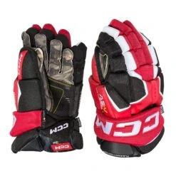 CCM Tacks AS-V Pro Senior Hockey Gloves -Hockey Discount Store ccm gloves ccm tacks as v pro senior hockey gloves black red white 13 29355716378690