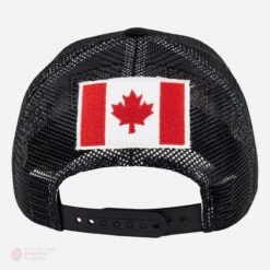 CCM Retro Logo Canada Flag Mesh Trucker Snapback Hat -Hockey Discount Store ccm hats ccm retro logo canada flag mesh trucker snapback hat 5678042480706