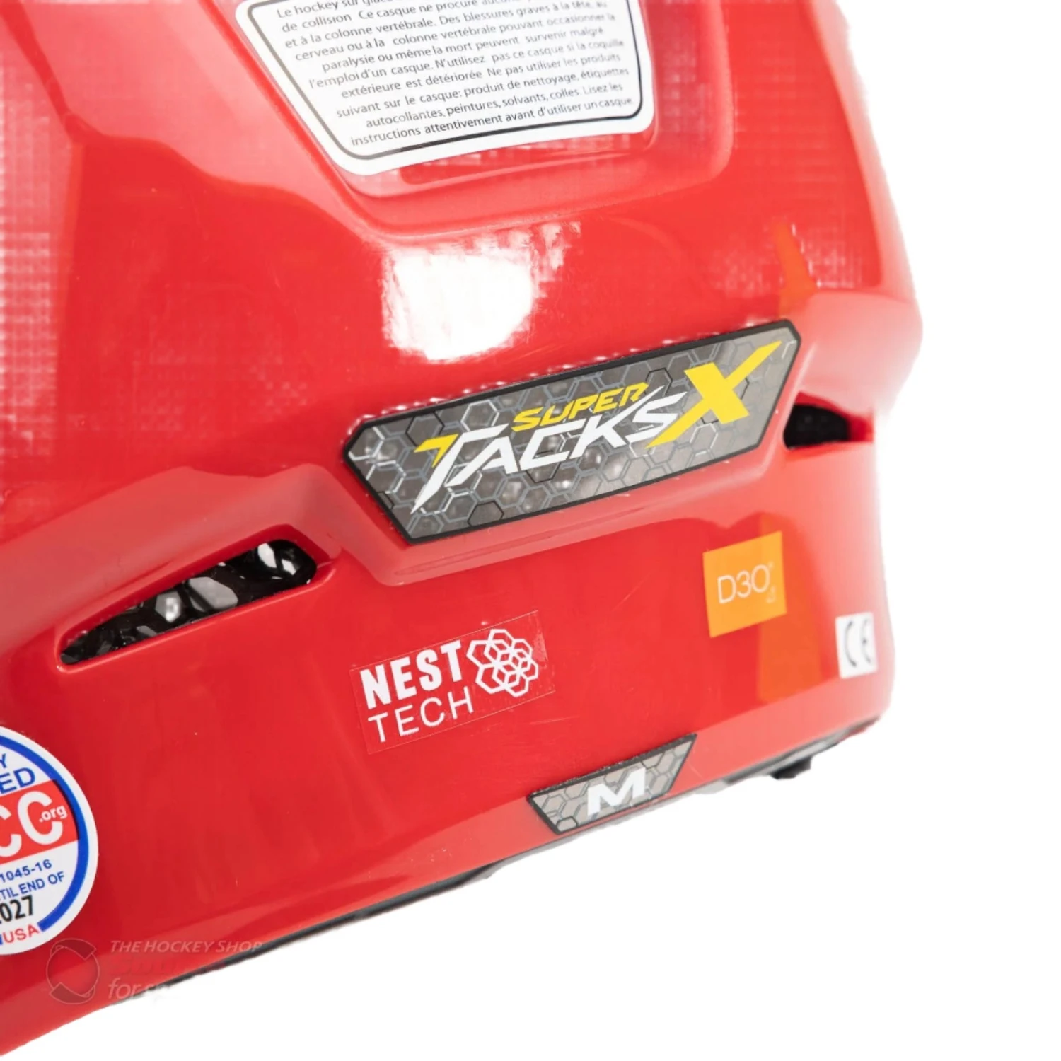 CCM Super Tacks X Hockey Helmet 15 CCM Super Tacks X Hockey Helmet - Image 15