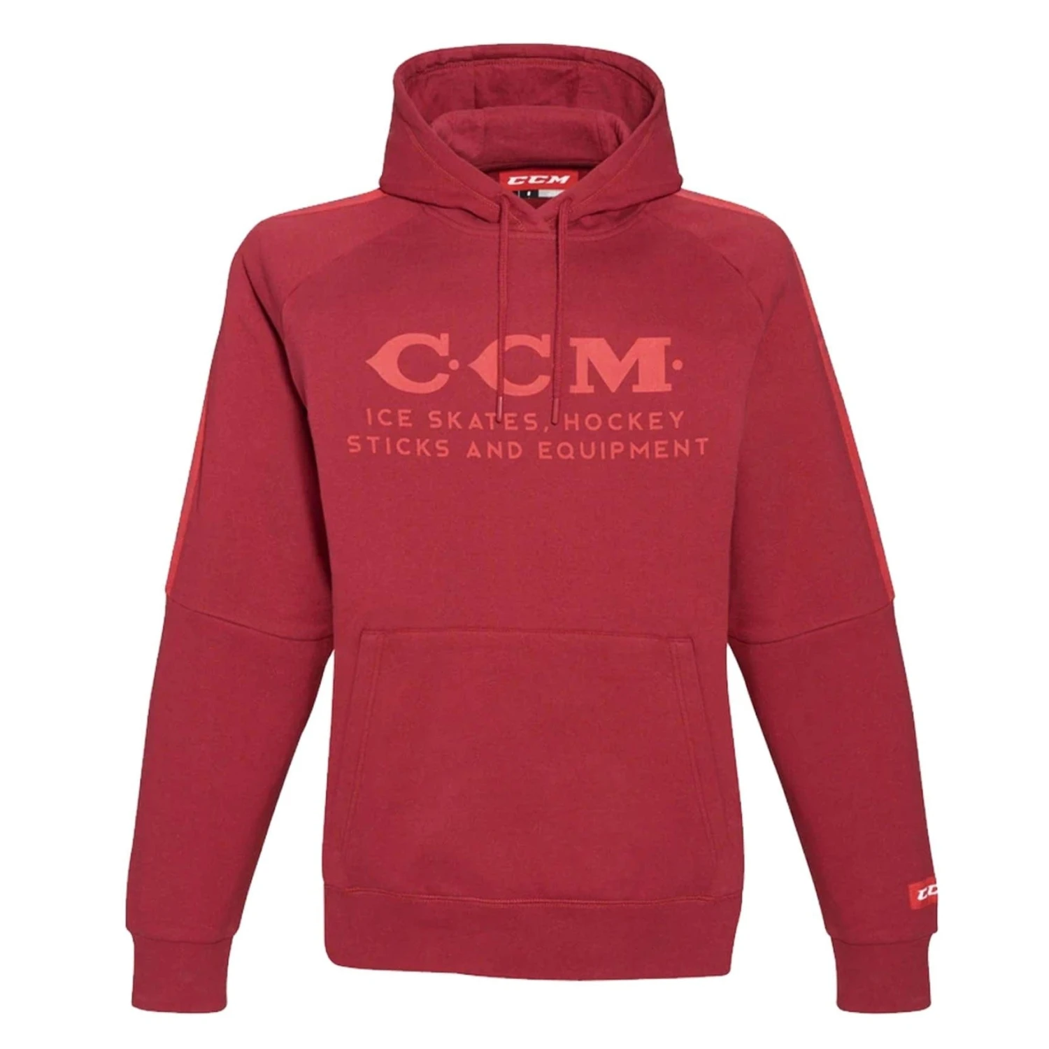 CCM Heritage Logo Fleece Mens Hoodie 1 CCM Heritage Logo Fleece Mens Hoodie