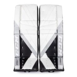 CCM Extreme Flex E5.5 Junior Goalie Leg Pads - Source Exclusive 32 CCM Extreme Flex E5.5 Junior Goalie Leg Pads - Source Exclusive -Hockey Discount Store ccm leg pads ccm extreme flex e5 5 junior goalie leg pads source exclusive white white black silver 26 1 28744299216962