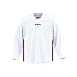 CCM 6000 Intermediate Goalie Practice Jersey -Hockey Discount Store ccm practice jerseys ccm 6000 intermediate goalie practice jersey white red goal cut 28759071850562