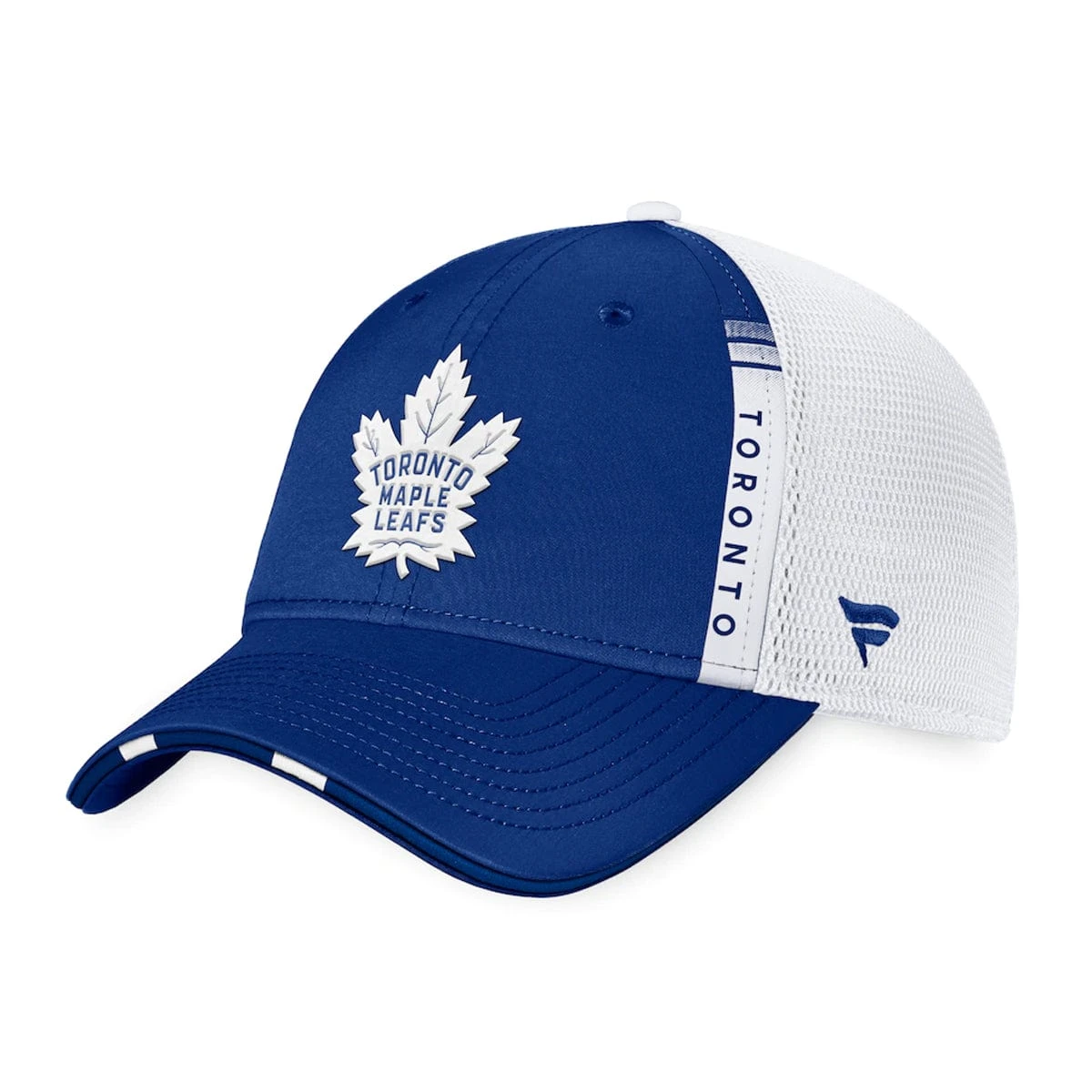 Toronto Maple Leafs Fanatics Authentic Pro Draft Structured Trucker Hat 1 Toronto Maple Leafs Fanatics Authentic Pro Draft Structured Trucker Hat