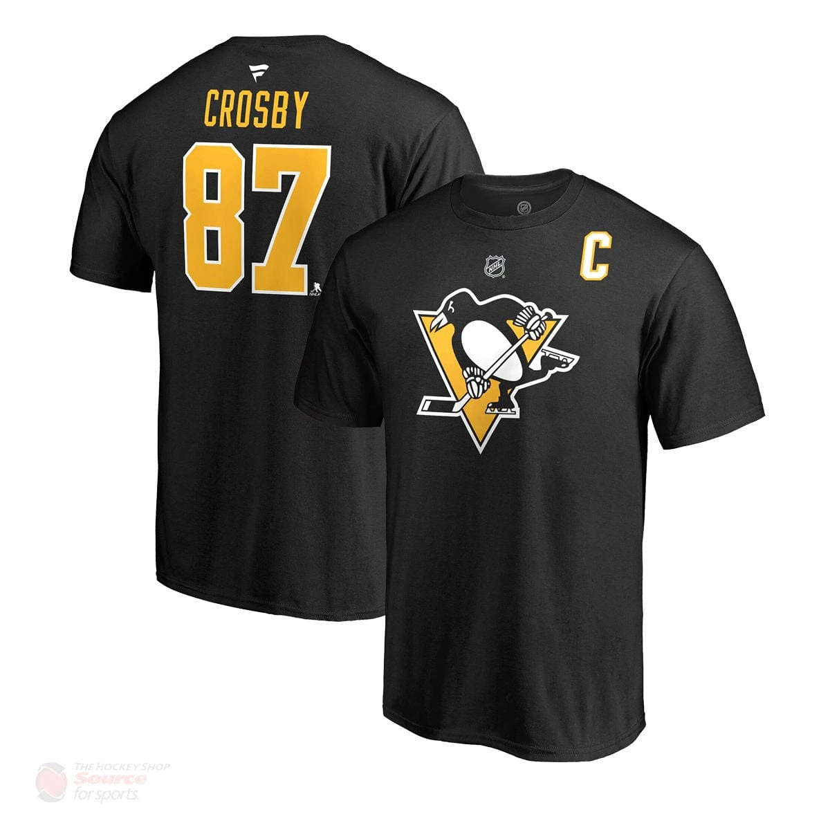 Pittsburgh Penguins Fanatics Authentic Name & Number Mens Shirt - Sidney Crosby 1 Pittsburgh Penguins Fanatics Authentic Name & Number Mens Shirt - Sidney Crosby