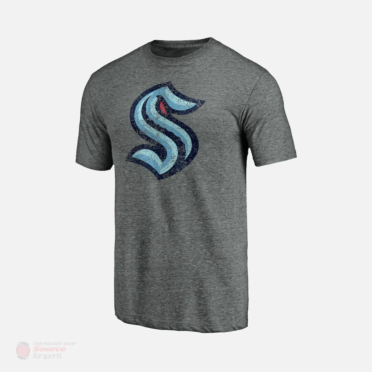 Seattle Kraken Fanatics Distressed Tri-Blend Mens Shirt 2 Seattle Kraken Fanatics Distressed Tri-Blend Mens Shirt - Image 2