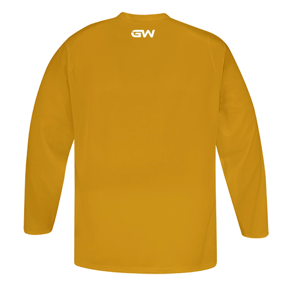 GameWear GW5500 ProLite Series Senior Hockey Practice Jersey - Yellow 2 GameWear GW5500 ProLite Series Senior Hockey Practice Jersey - Yellow - Image 2