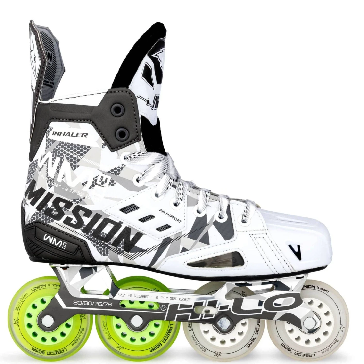 Mission Inhaler WM03 Junior Roller Hockey Skates 1 Mission Inhaler WM03 Junior Roller Hockey Skates