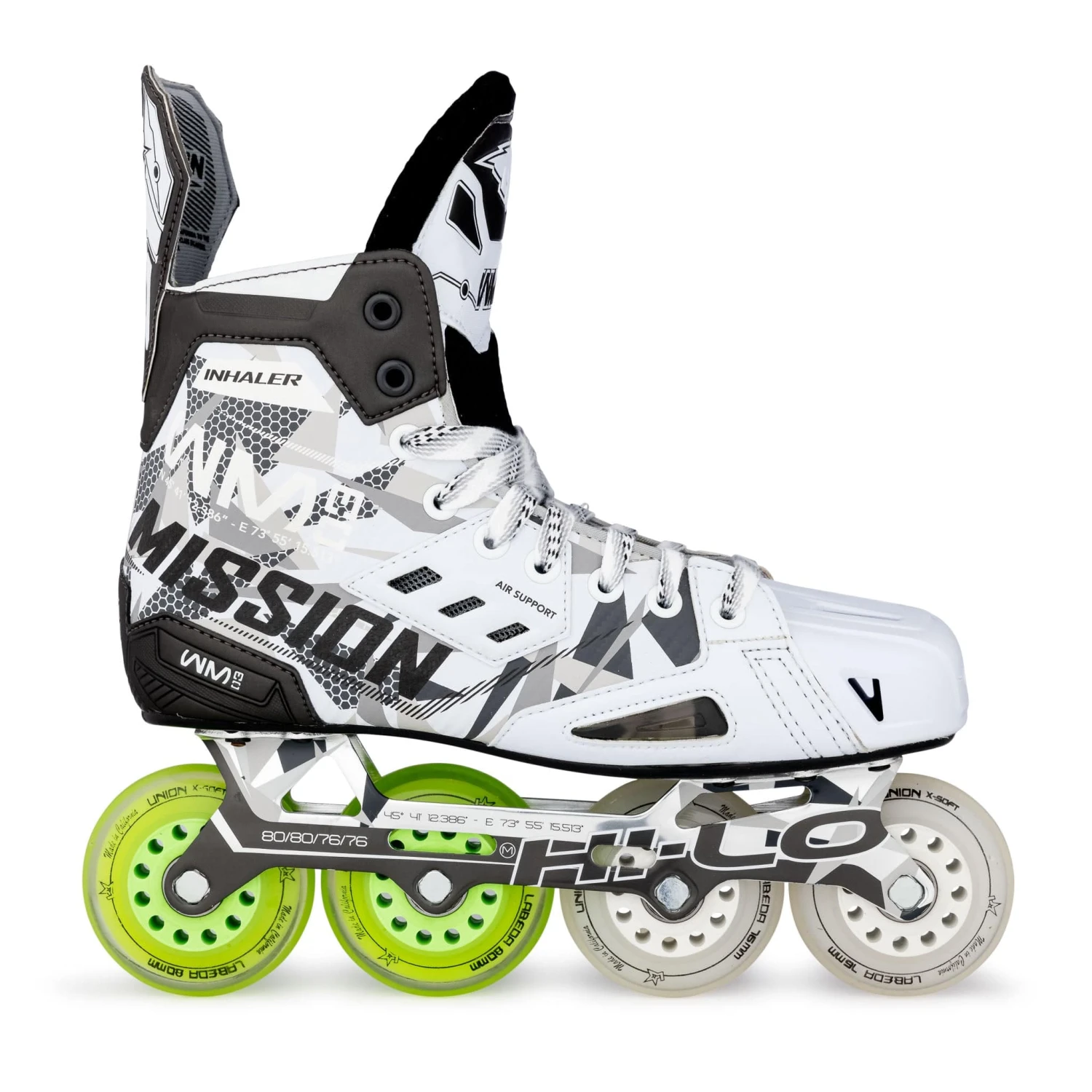 Mission Inhaler WM03 Senior Roller Hockey Skates 1 Mission Inhaler WM03 Senior Roller Hockey Skates