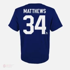 Toronto Maple Leafs Outer Stuff Name & Number Youth Shirt - Auston Matthews -Hockey Discount Store outer stuff shirts toronto maple leafs outer stuff name number youth shirt auston matthews 11439943974978