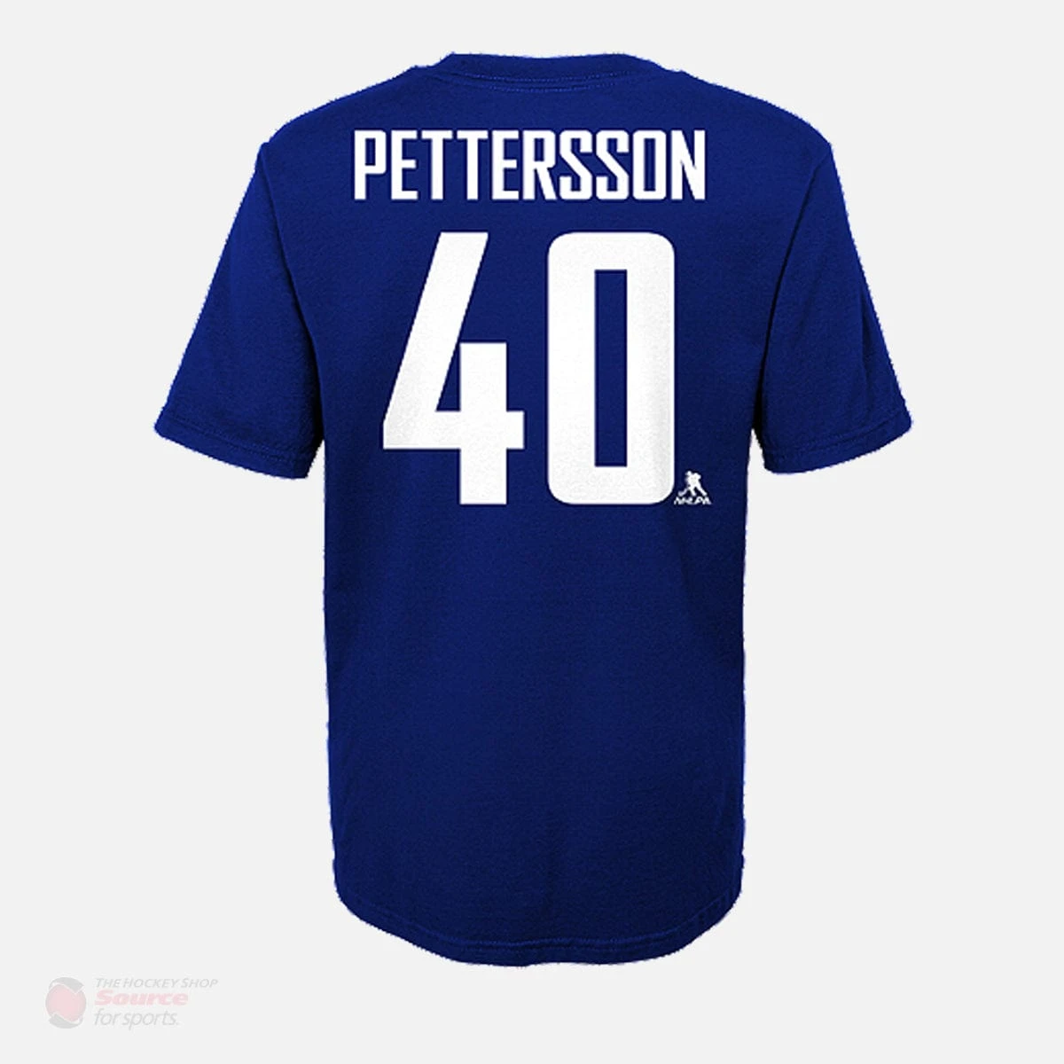 Vancouver Canucks Outer Stuff Name & Number Youth Shirt - Elias Pettersson 3 Vancouver Canucks Outer Stuff Name & Number Youth Shirt - Elias Pettersson - Image 3