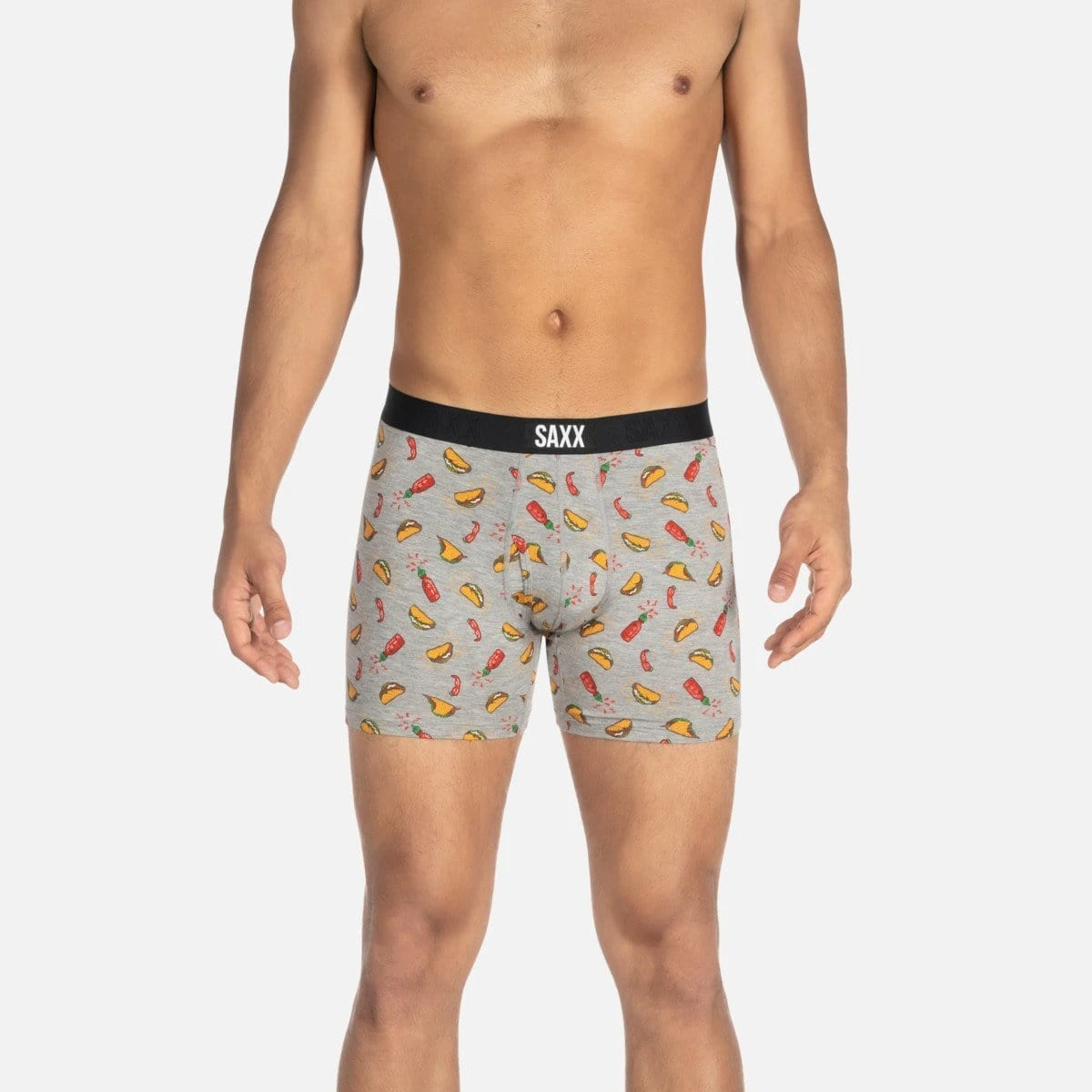 Saxx Ultra Boxers - Grey Hot Taco 3 Saxx Ultra Boxers - Grey Hot Taco - Image 3
