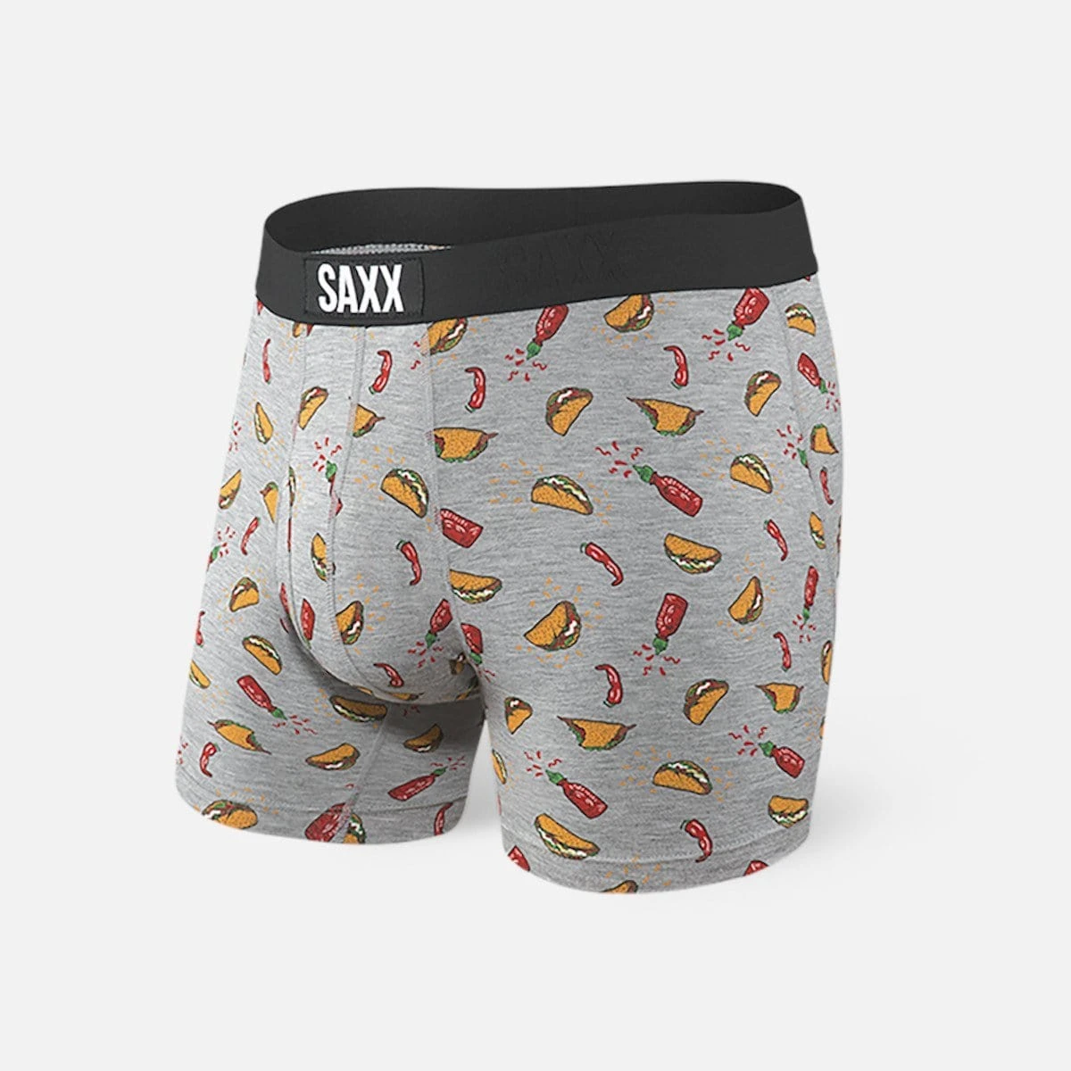 Saxx Ultra Boxers - Grey Hot Taco 1 Saxx Ultra Boxers - Grey Hot Taco