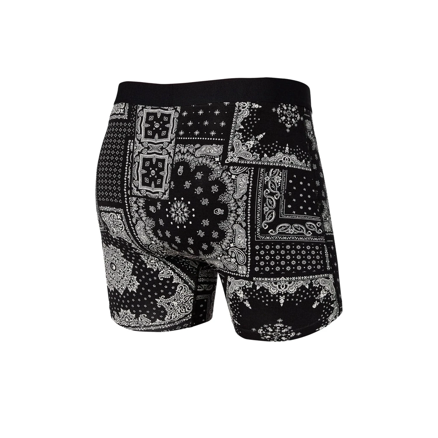 Saxx Vibe Boxers - Black Bandana Republic 2 Saxx Vibe Boxers - Black Bandana Republic - Image 2