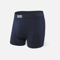 Saxx Vibe Boxers - Black / Grey / Blue (3 Pack) -Hockey Discount Store saxx underwear saxx vibe boxers black grey blue 3 pack 30367776342082