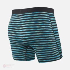 Saxx Vibe Boxers - Black Space Hiker Stripe -Hockey Discount Store saxx underwear saxx vibe boxers black space hiker stripe 15139945742402