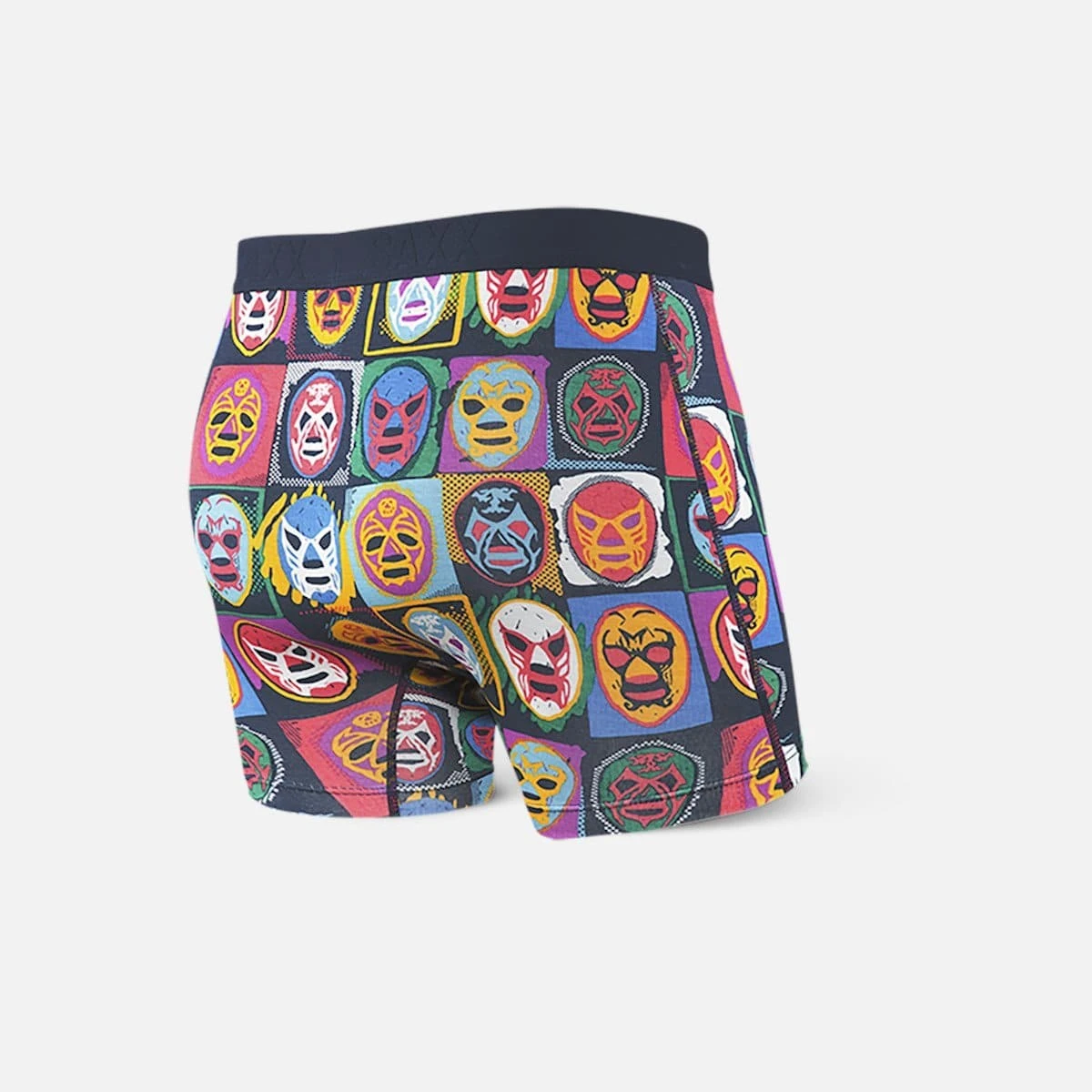 Saxx Vibe Boxers - Navy Lucha Libre 2 Saxx Vibe Boxers - Navy Lucha Libre - Image 2