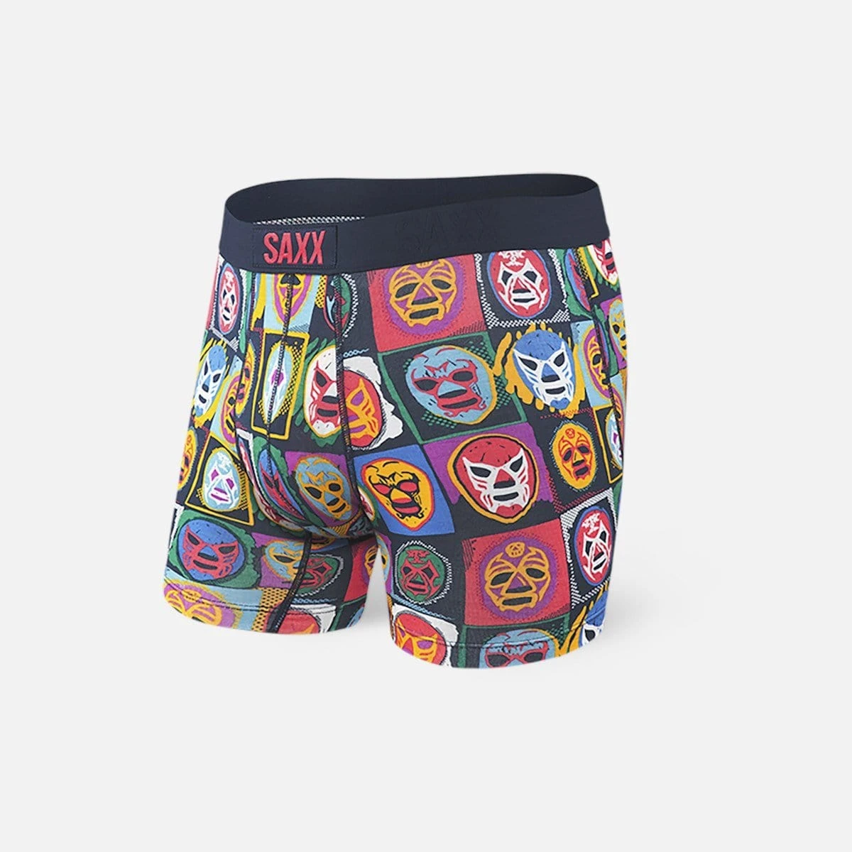 Saxx Vibe Boxers - Navy Lucha Libre 1 Saxx Vibe Boxers - Navy Lucha Libre