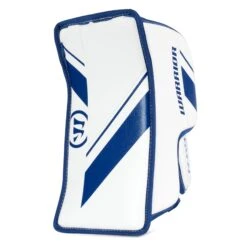 Warrior Ritual G4 Youth Goalie Blocker -Hockey Discount Store warrior blockers warrior ritual g4 youth goalie blocker white blue regular 28743419232322