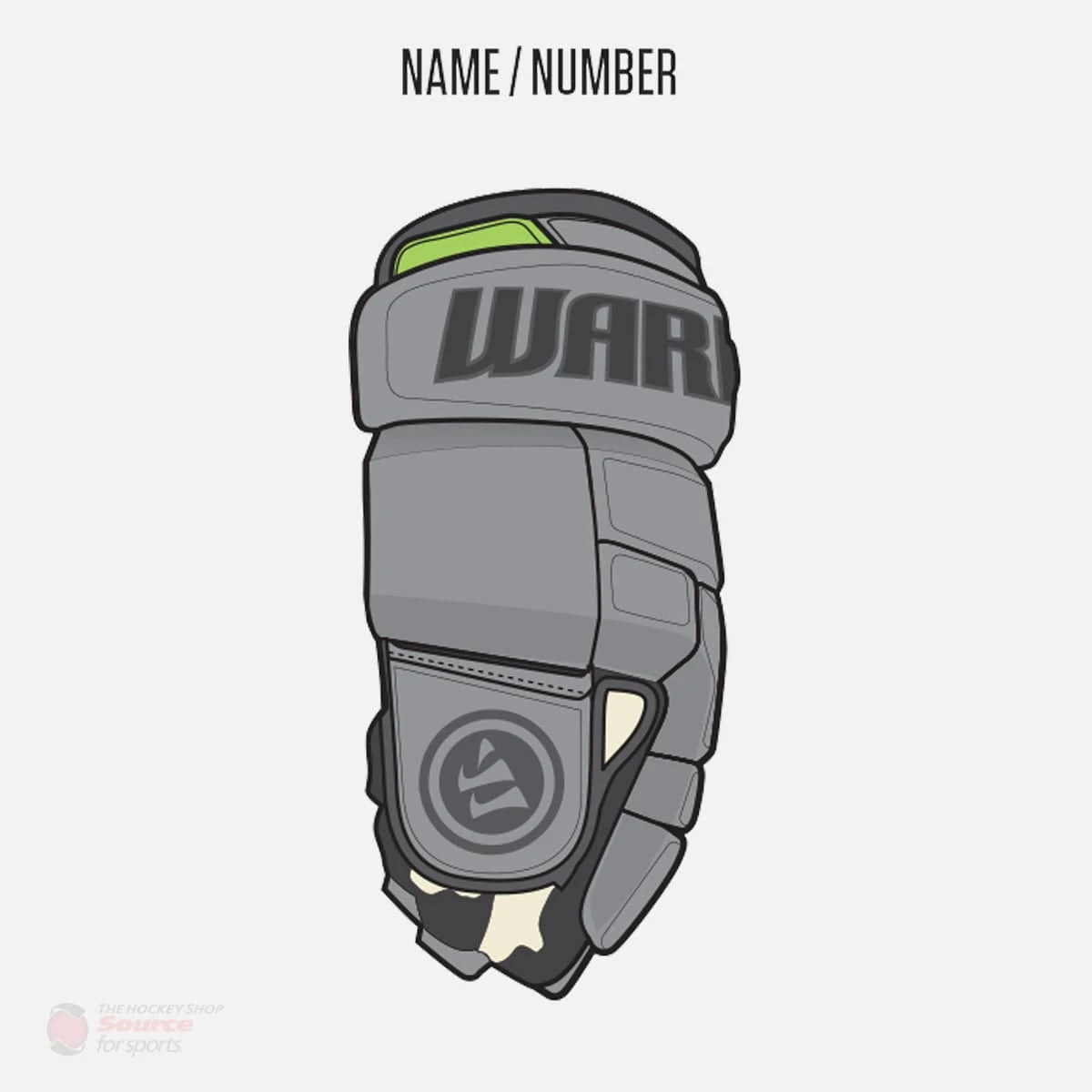 Warrior Alpha Pro Plus Custom Hockey Gloves 9 Warrior Alpha Pro Plus Custom Hockey Gloves - Image 9