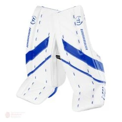 Warrior Ritual GT2 Junior Goalie Leg Pads -Hockey Discount Store warrior leg pads warrior ritual gt2 junior goalie leg pads white blue 26 1 28744345714754